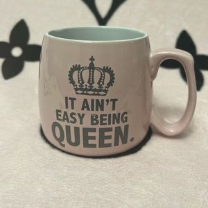 Pink crown coffee mug